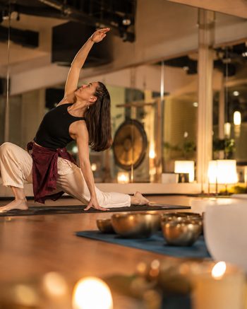 Clase de yoga Pauzo